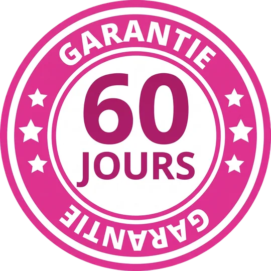 Garantie 60 jours satisfait ou remboursé